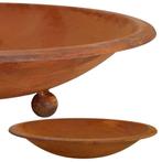 Patina sierschaal rond voor beplanting | Bloemenschaal in ve, Huis en Inrichting, Woonaccessoires | Wanddecoraties, Verzenden