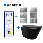 Geberit UP320 Toiletset Wiesbaden Vesta Junior Rimless Mat, Ophalen of Verzenden, Nieuw, Overige typen