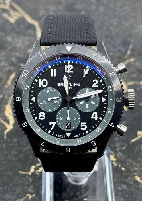 Breitling B04 Chronograph Gmt 46 Super Mosquito Night, Sieraden, Tassen en Uiterlijk, Horloges | Heren, Polshorloge, Nieuw, Breitling