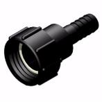IBC Adapters S60x6 met Slangtule - Roterend (PP)