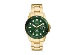 Fossil FS6030 Mannen Horloge 42 mm - Goudkleurig, Verzenden, Nieuw