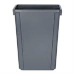 Jantex smalle afvalbak 60ltr | Grijs, Zakelijke goederen, Verzenden, Nieuw in verpakking