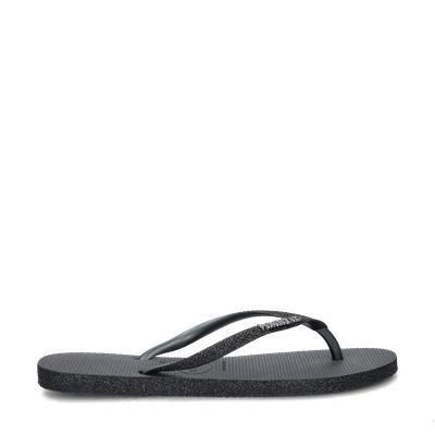 Havaianas Slim Sparkle slippers voor dames in het Zwart, Kleding | Dames, Schoenen, Slippers, Zwart, Nieuw, Verzenden