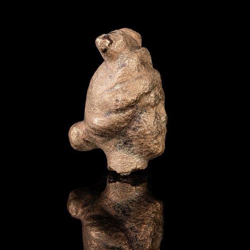 Oud-Romeins Bronzen hoofd van Roma (Zonder Minimumprijs), Antiek en Kunst, Antiek | Overige Antiek