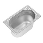 Vogue RVS GN 1/9 bak 100mm, Huis en Inrichting, Keuken | Keukenbenodigdheden, Verzenden, Nieuw