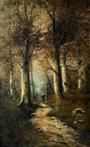 Paul Armandi (XIX) - Paysanne en forêt