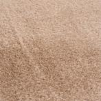 Rond Wasbaar Vloerkleed | Joy | Beige | 80x80 cm, Huis en Inrichting, Stoffering | Tapijten en Kleden, Verzenden, Nieuw