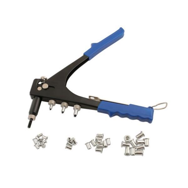 Blindklinkmoertang + 40 blindklinkmoeren - Laser Tools, Auto diversen, Autogereedschap, Nieuw, Verzenden