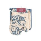 Miss Lucy Pepper ovenhandschoen en pan lap set van 2 stuks, Huis en Inrichting, Ophalen of Verzenden, Nieuw