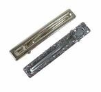 Haarspeld Duckklem Recht Glitter Glans Zilver, Nieuw