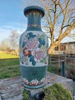 Kom - gesteente - 60 cm hoge tuinvaas, Antiek en Kunst