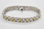 Armband - 14 karaat Witgoud - 25.33ct. tw. Diamant, Nieuw