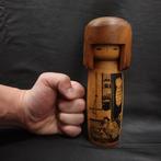 Uniek ontwerp Sosaku Kokeshi  / kokeshi pop - Hout -, Antiek en Kunst