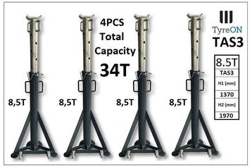 TAS3 Assteun 1370-1970 mm Mobiel 8.5T - 4 Stuks beschikbaar voor biedingen