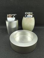 Zonder minimumprijs - Tafelaansteker - Staal, Onyx - (3), Nieuw