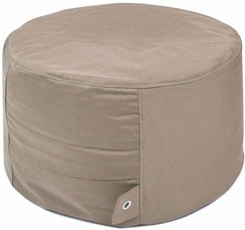 Poef Rock Plus Outdoor - Taupe, Huis en Inrichting, Banken | Voetenbanken en Poefen, Verzenden