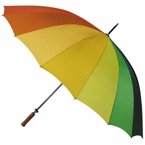 Benson Regenboog golfparaplu - groot formaat - 16 panelen..., Sieraden, Tassen en Uiterlijk, Overige Accessoires, Nieuw, Ophalen of Verzenden