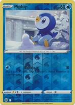 Piplup 35/172 reverse holo Brilliant Stars, Hobby en Vrije tijd, Ophalen of Verzenden, Nieuw, Losse kaart, Foil