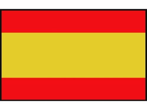 Vlag Spanje, Watersport en Boten, Bootonderdelen, Nieuw, Zeilboot of Motorboot, Ophalen of Verzenden