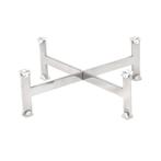 GGM Gastro | Buffet standaard - Hoogte: 120mm - Chroom |, Huis en Inrichting, Verzenden, Nieuw
