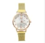Quartz horloge met gouden band - mooi elegant, Verzenden, Nieuw