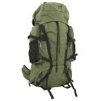 vidaXL Wandelrugzak 100 L oxford stof legergroen, Sieraden, Tassen en Uiterlijk, Tassen | Rugtassen, Verzenden, Nieuw
