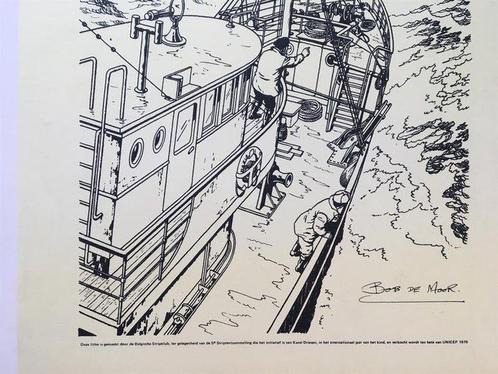 De Moor, Bob - 1 Offset Print - UNICEF - 1979, Boeken, Strips | Comics