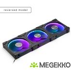 Phanteks D30 PWM Reverse Airflow D-RGB 140MM Black 3-Pack, Verzenden, Nieuw