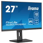 ProLite XUB2793QSU-B7 | QHD - 100hz - 2ms - IPS - 27 inch, Computers en Software, Monitoren, Ophalen of Verzenden, Nieuw, Iiyama