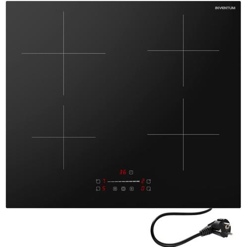 Inventum IKI6028 inbouw inductie kookplaat met powermanageme, Witgoed en Apparatuur, Kookplaten, Inbouw, 4 kookzones, Energieklasse A of zuiniger