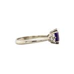 Audrey ring 14 krt wit goud - Violet, Sieraden, Tassen en Uiterlijk, Ringen, Ophalen of Verzenden, Nieuw