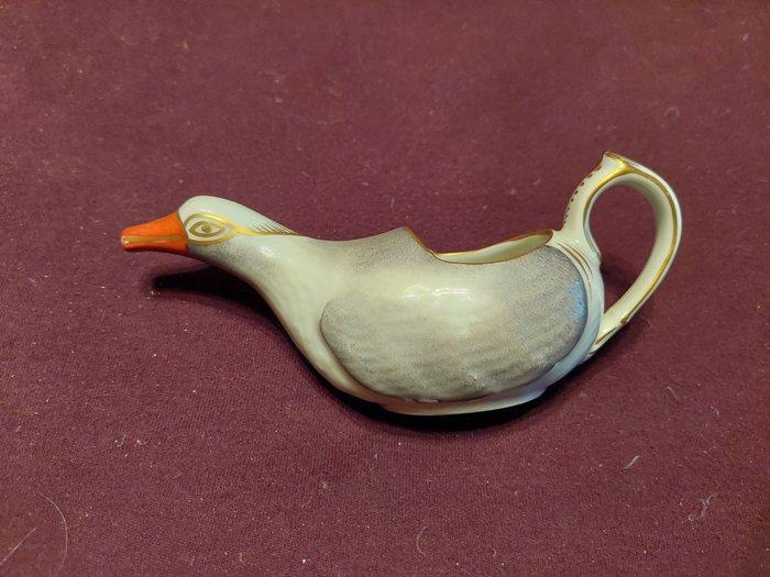 Medisch instrument - Porselein - medicinal duck to give, Antiek en Kunst, Antiek | Wandborden en Tegels