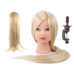 SUNONE Oefen Kappershoofd Trainingmodel Jaimy Blond, Sieraden, Tassen en Uiterlijk, Uiterlijk | Haarverzorging, Nieuw, Verzenden
