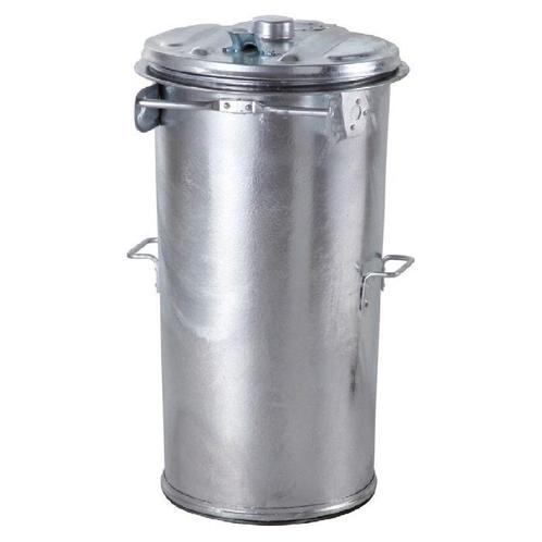 Stalen afvalemmer 110 liter, Huis en Inrichting, Woonaccessoires | Prullenbakken, Nieuw, 40 liter of meer, Metaal, 75 cm of meer