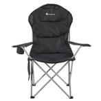 Inklapbare Campingstoel / Vouwstoel Lido - Zwart - Incl. Opb, Verzenden, Nieuw