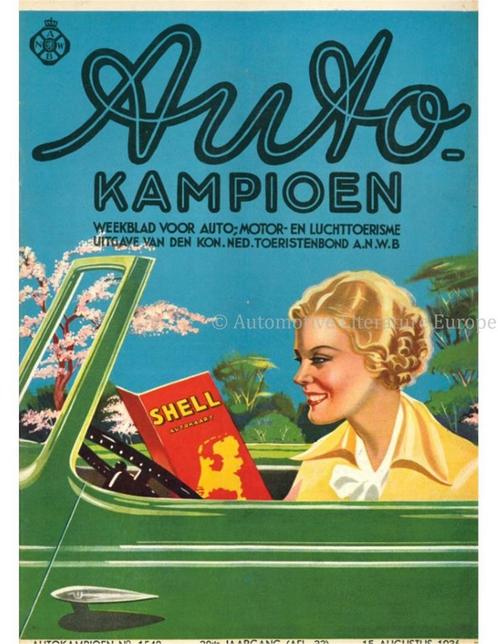 1936 AUTOKAMPIOEN MAGAZINE 33 NEDERLANDS, Boeken, Auto's | Folders en Tijdschriften