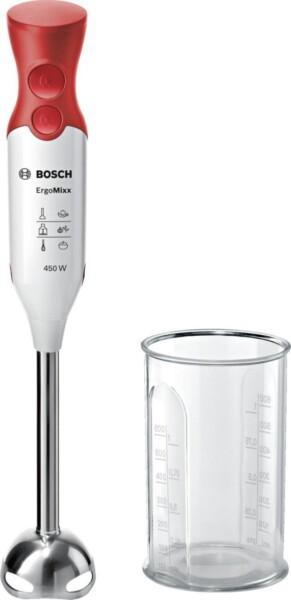 Bosch MSM64110 ErgoMixx - Staafmixer - 450W - Rood/Wit ( ver