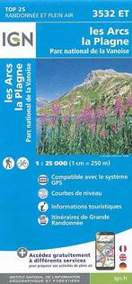 Topografische Wandelkaart van Frankrijk 3532ET - Les Arcs /, Nieuw, Verzenden