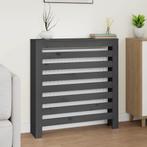 vidaXL Radiatorombouw 79,5x19x84 cm massief grenenhout grijs, Doe-het-zelf en Verbouw, Verwarming en Radiatoren, Verzenden, Nieuw