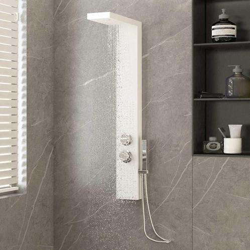 Aluminium Douchepaneel wit | Tweedekansje | Luxe badkamer, Doe-het-zelf en Verbouw, Sanitair, Nieuw, Douche, Ophalen of Verzenden