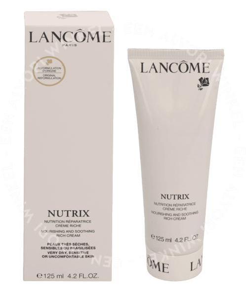 Lancome Nutrix Nourishing And Soothing Rich Cream 125ml Ve, Sieraden, Tassen en Uiterlijk, Uiterlijk | Parfum, Nieuw, Verzenden