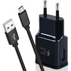 USB Adapter + Micro USB Kabel Samsung - 2 Meter - Snellader, Ophalen of Verzenden, Nieuw