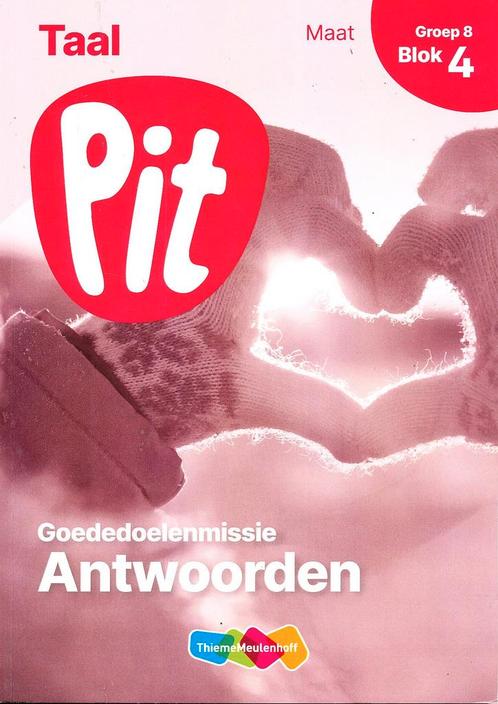 Pit Antwoorden Taal Maat Blok 4 Groep 8, Boeken, Schoolboeken, Nieuw, Verzenden