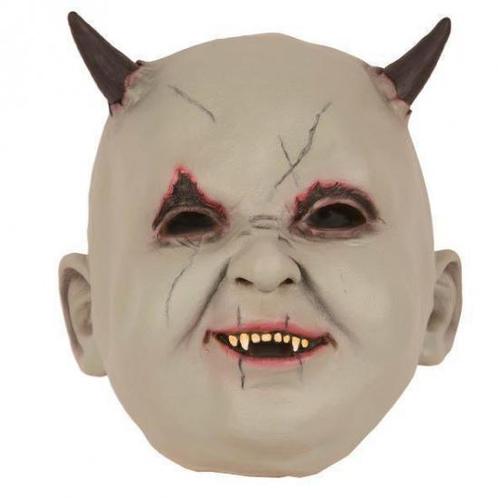 Halloween masker baby duivel monster - Halloween maskers, Hobby en Vrije tijd, Feestartikelen, Ophalen of Verzenden