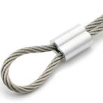 Klemhuls - 8 vormig - voor 4mm draad - Per 5 stuks, Ophalen of Verzenden, Nieuw