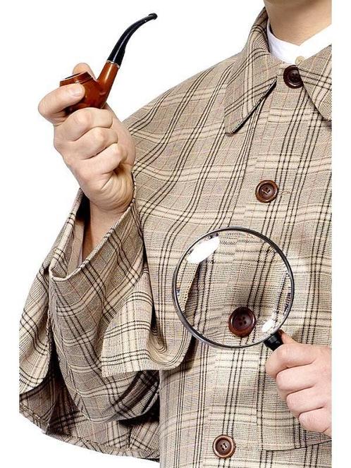Sherlock Holmes set, Kleding | Heren, Carnavalskleding en Feestkleding, Nieuw, Ophalen of Verzenden