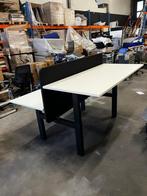 Refurbished Ahrend Zit Sta Duo Bureau - Nieuwe Bladen, Huis en Inrichting, Bureaus, Verzenden, In hoogte verstelbaar, Zo goed als nieuw