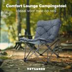 2dekans | TRVLMORE Campingstoel - Opvouwbaar - Incl., Tuin en Terras, Tuinsets en Loungesets, Ophalen of Verzenden, Zo goed als nieuw