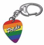 Plectrum ketting of sleutelhanger van Gay Pride rainbow vlag, Ophalen of Verzenden, Nieuw