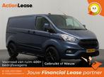 Ford Transit Custom Bestelbus L1 H1 2022 Diesel, Auto's, Zwart, Blauw, Nieuw, Dealer onderhouden